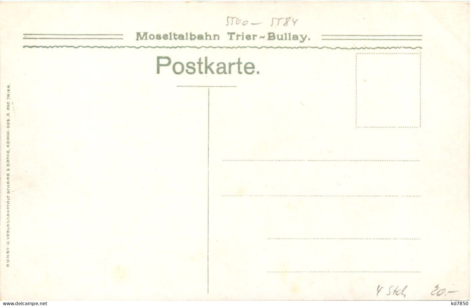 Moseltalbahn Trier-Bullay - Brückenkopf Bei Trarbach - Traben-Trarbach