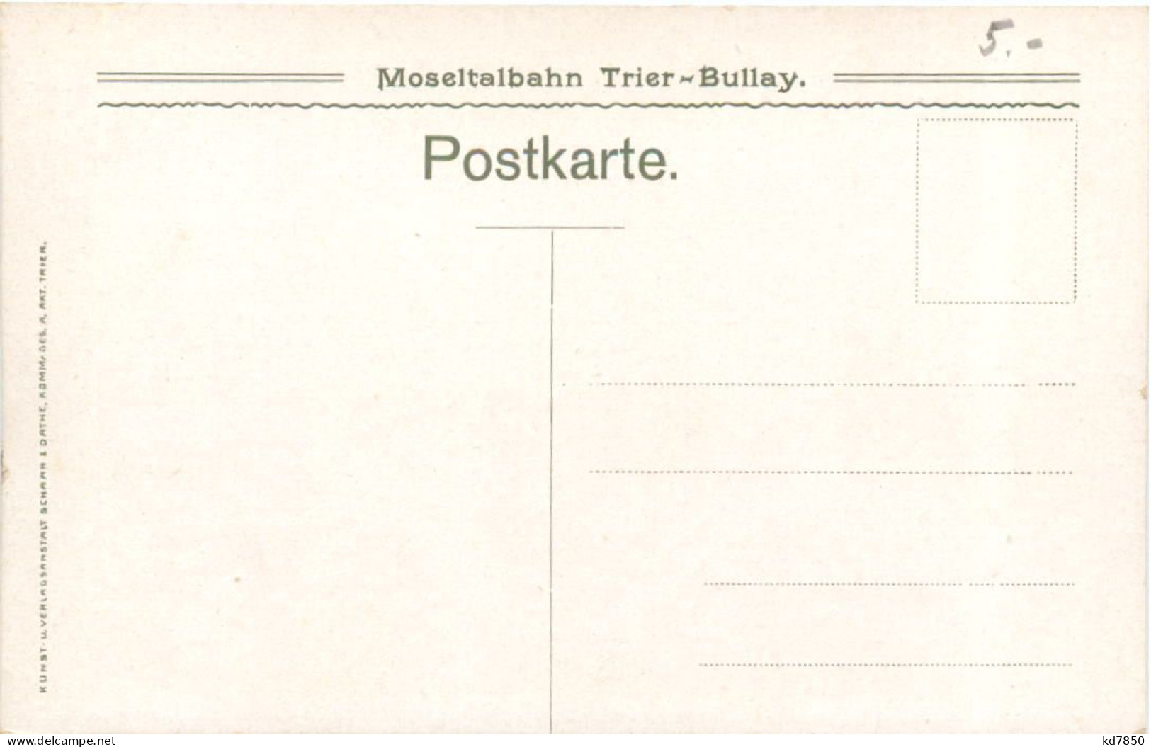 Moseltalbahn Trier-Bullay - Berncastel - Bernkastel-Kues