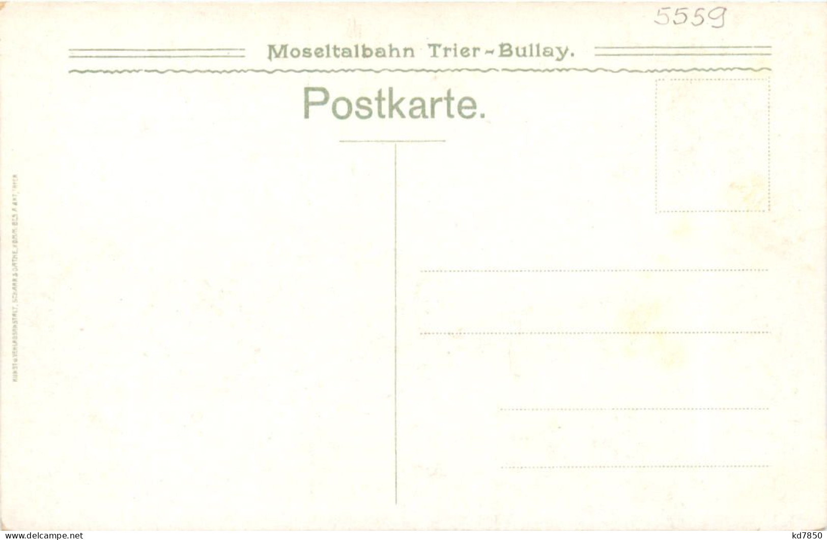 Moseltalbahn Trier-Bullay - Moselschleife Bei Leiwen Und Trittenheim - Saarburg