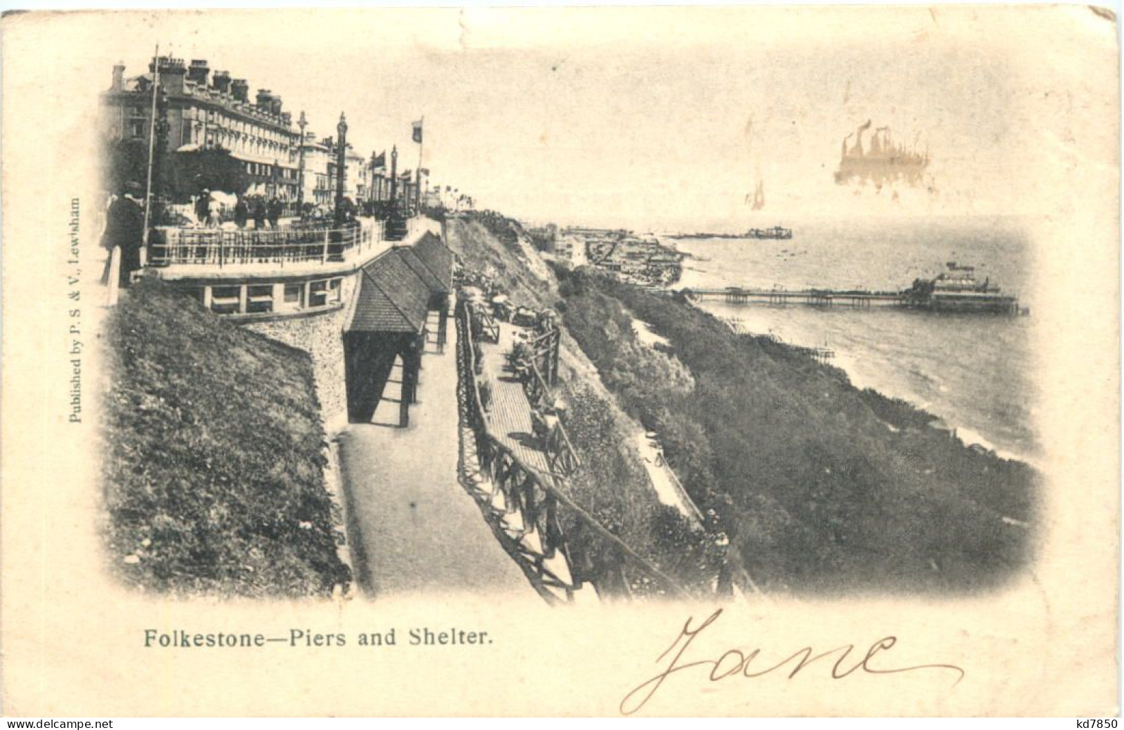 Folkestone - Piers And Shelter - Folkestone