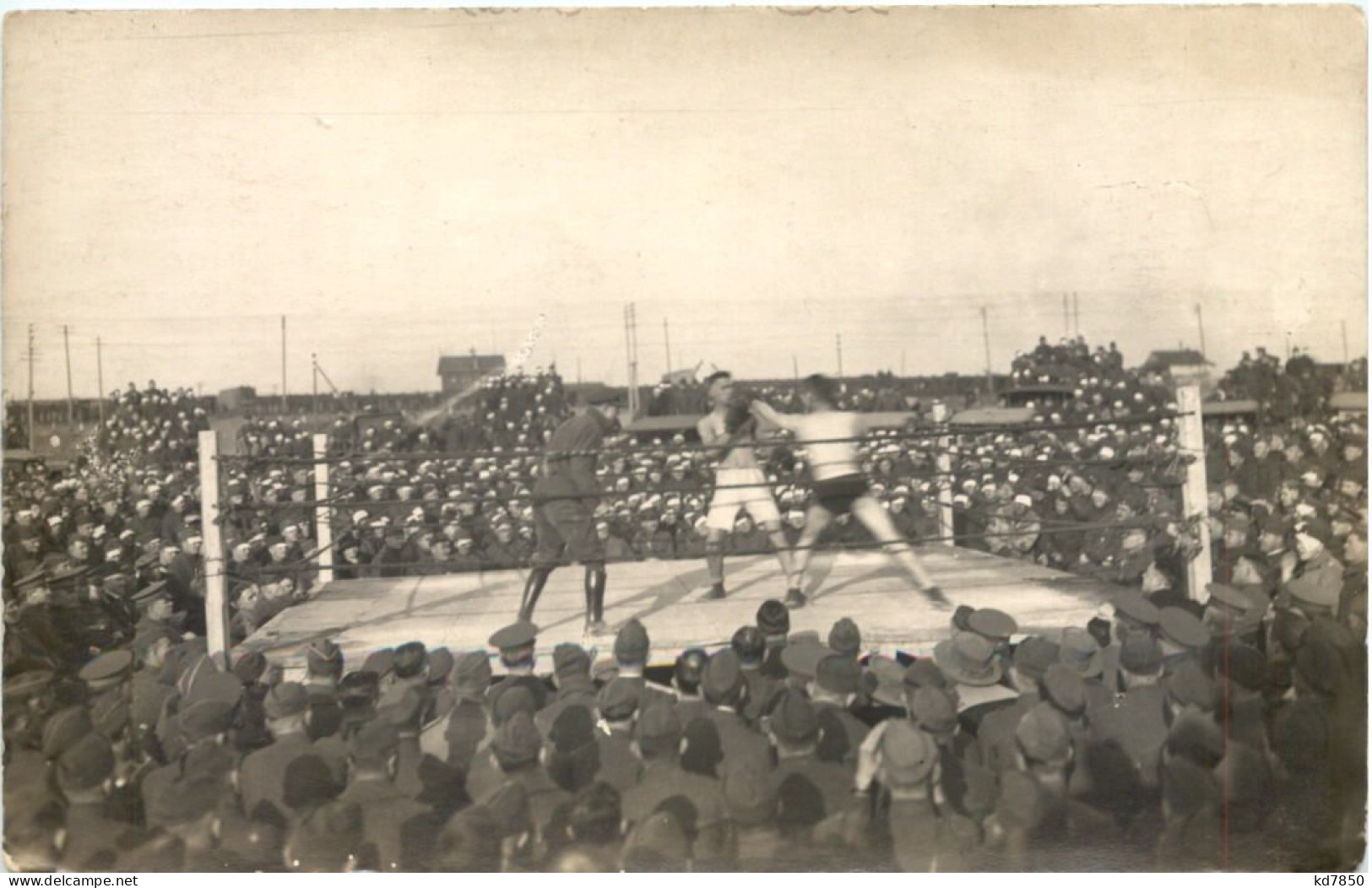 Boxkampf Mit Soldaten - Boxsport