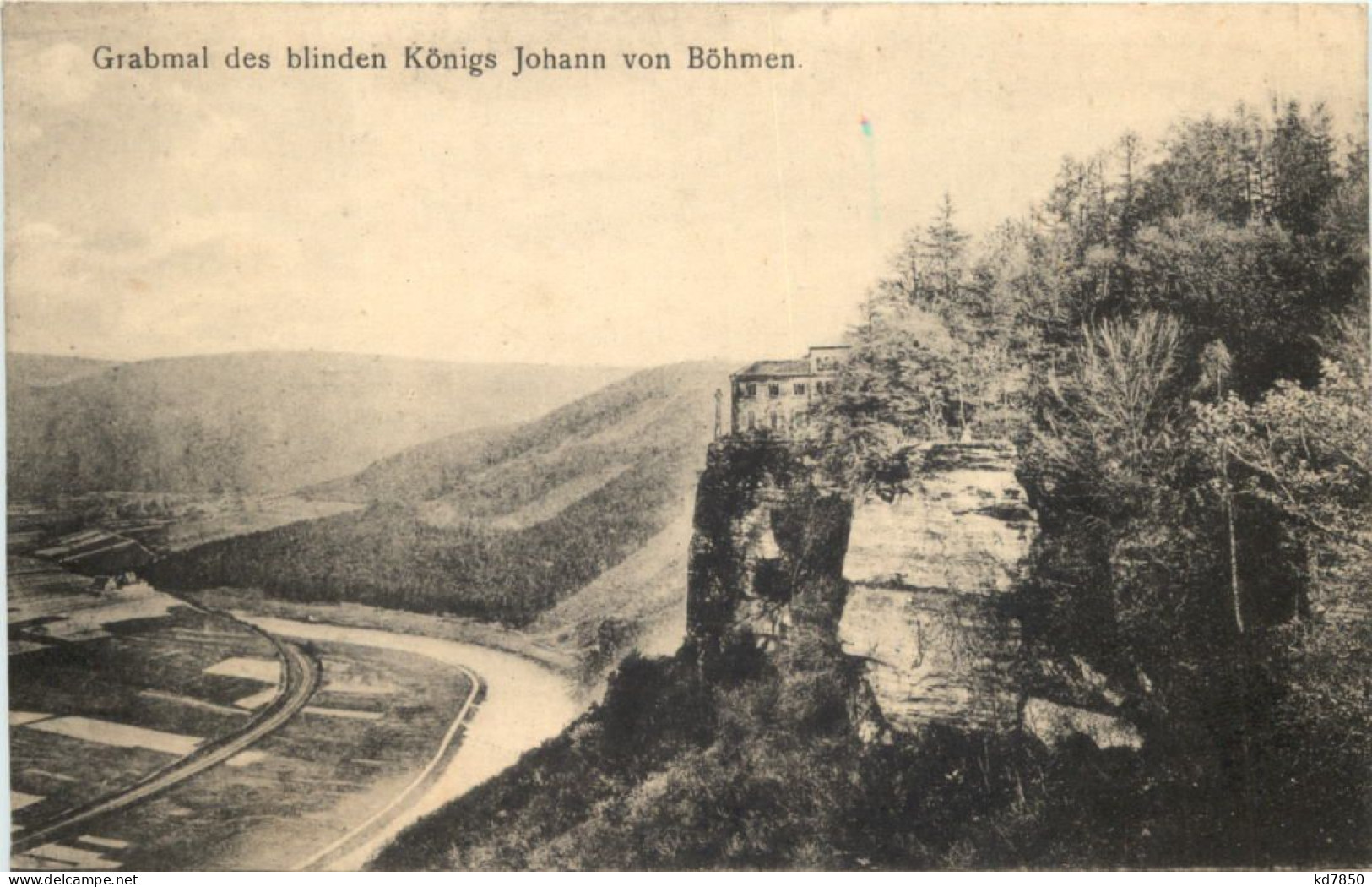 Castel Saar - Johann Des Blinden Grab - Saarburg