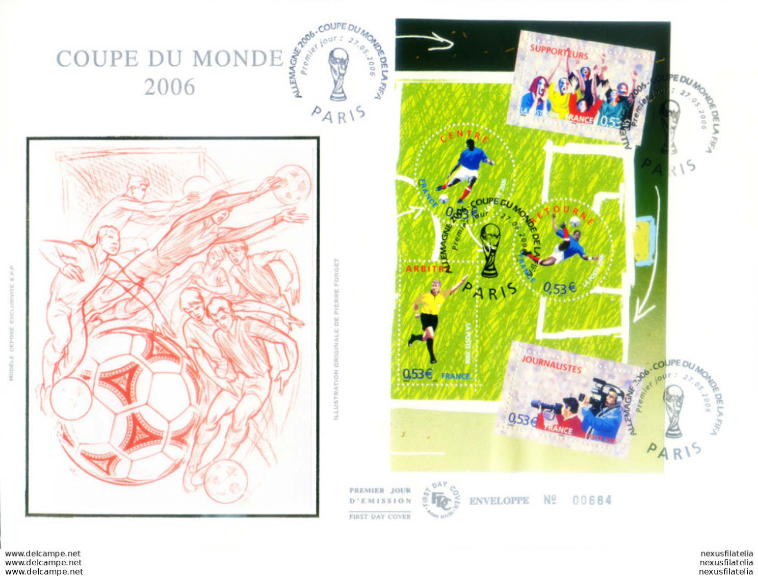 Sport. Calcio 2006. FDC. - Andere & Zonder Classificatie