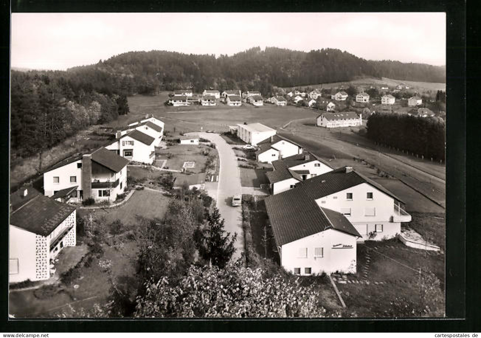 AK Bad Dürrheim /Schwarzwald, Kurviertel Aus Der Vogelschau  - Bad Duerrheim