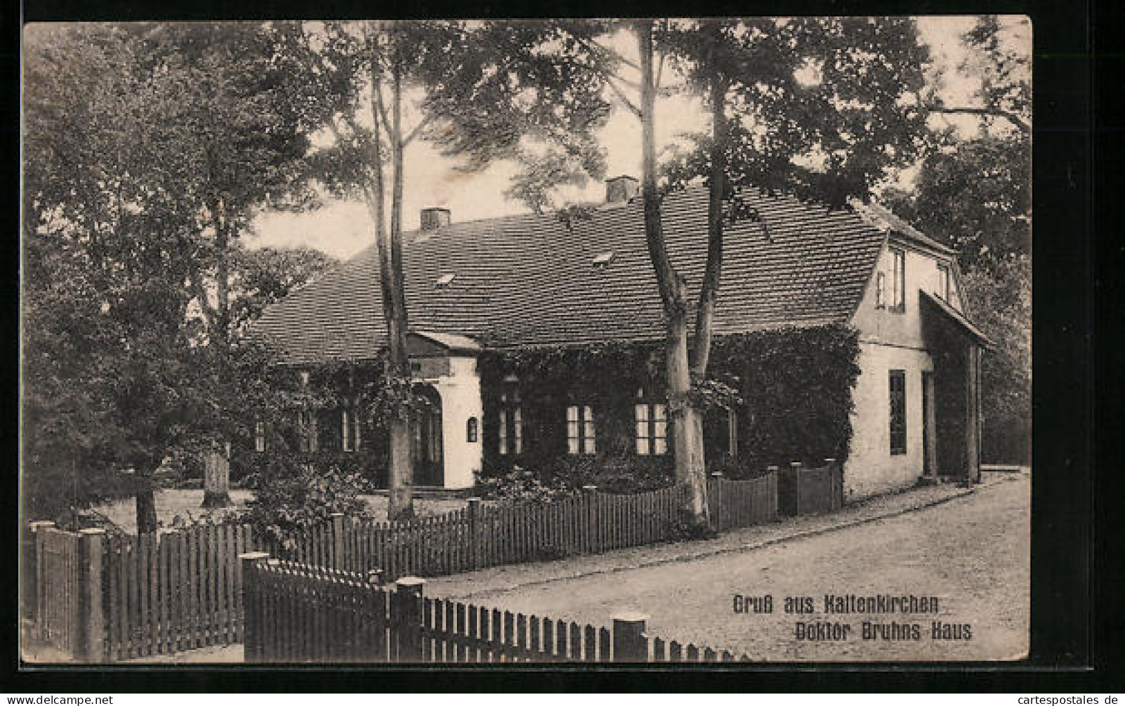 AK Kaltenkirchen, Doktor Bruhns Haus  - Kaltenkirchen