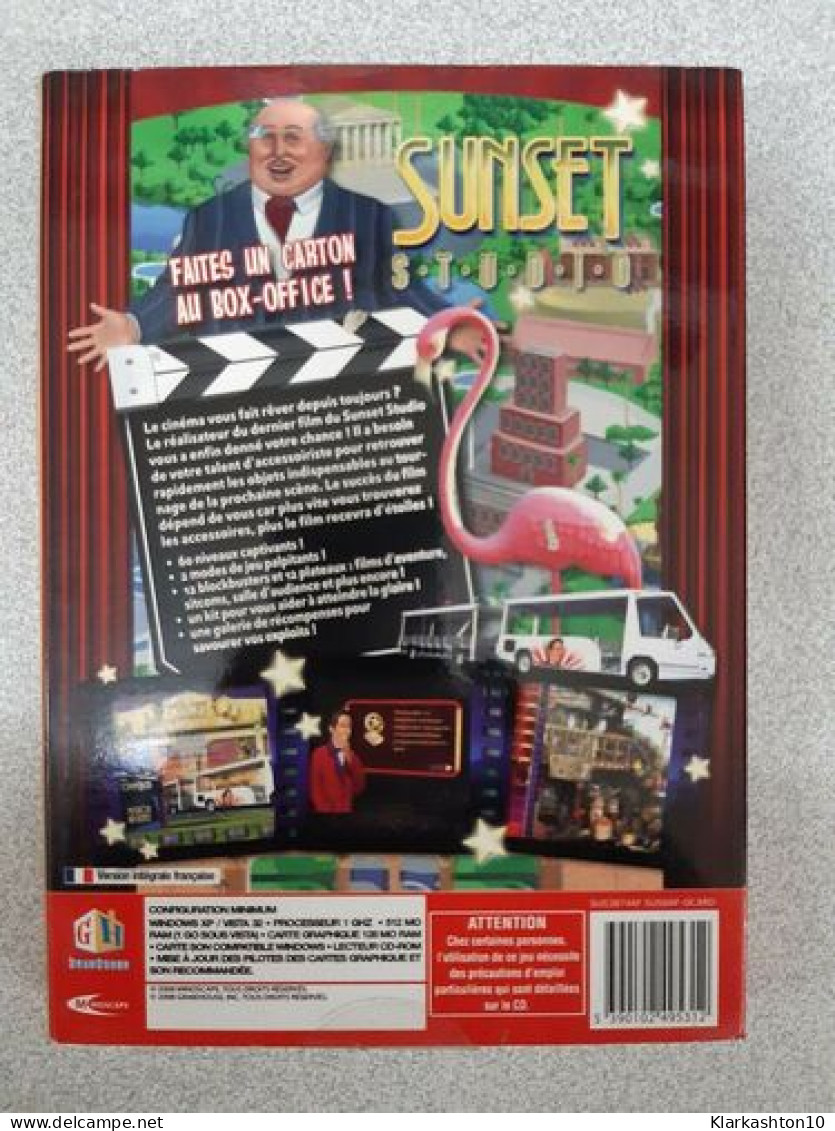 PC CD ROM - Sunset Studio - Autres & Non Classés