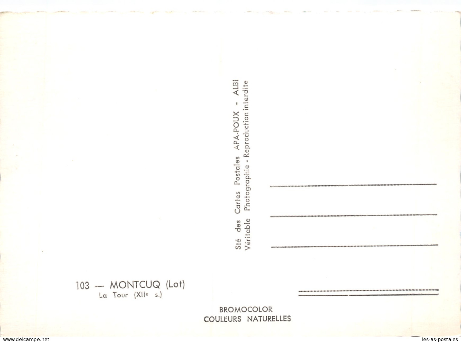 46 MONTCUQ - Montcuq
