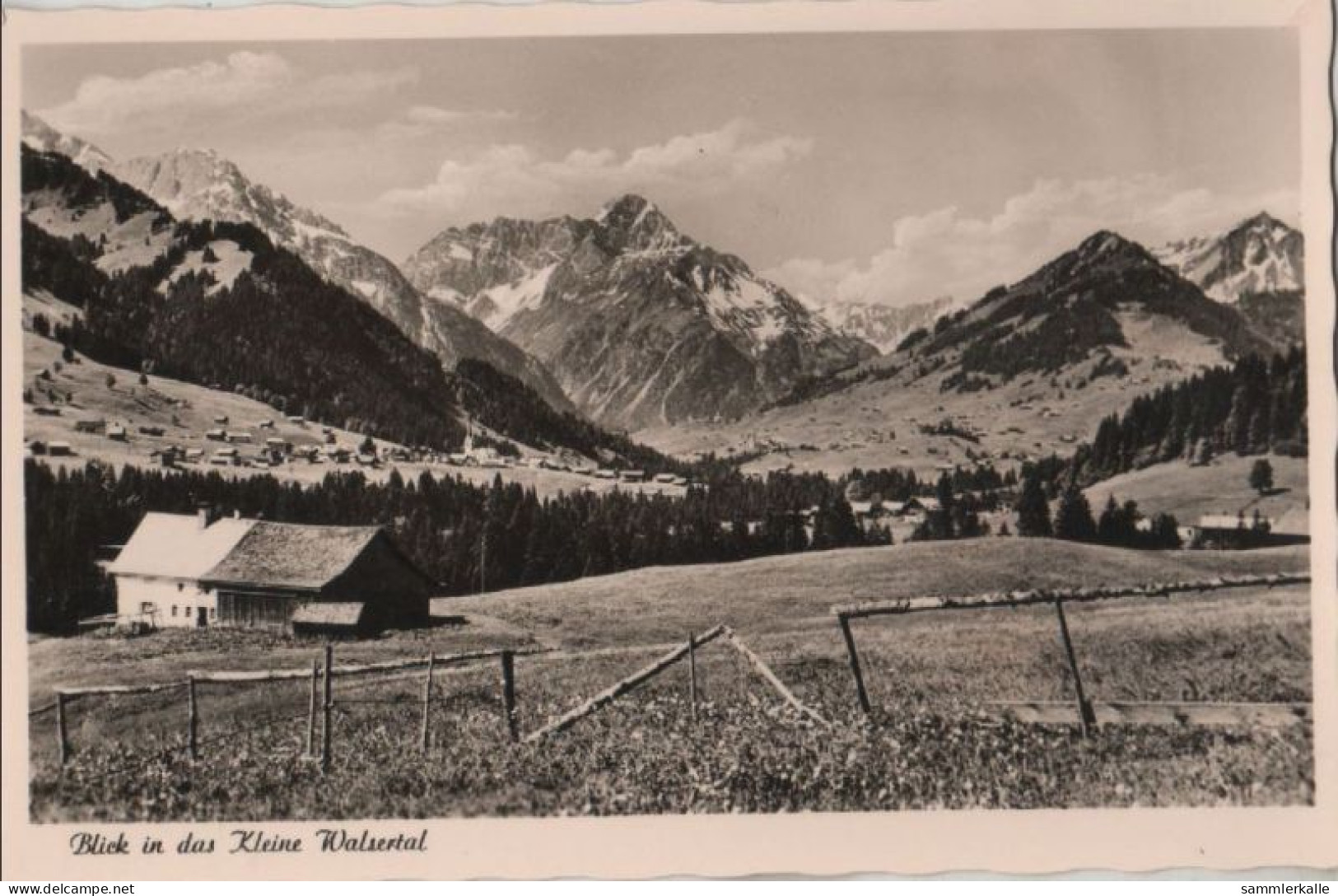 87439 - Österreich - Kleines Walsertal - Ca. 1960 - Kleinwalsertal