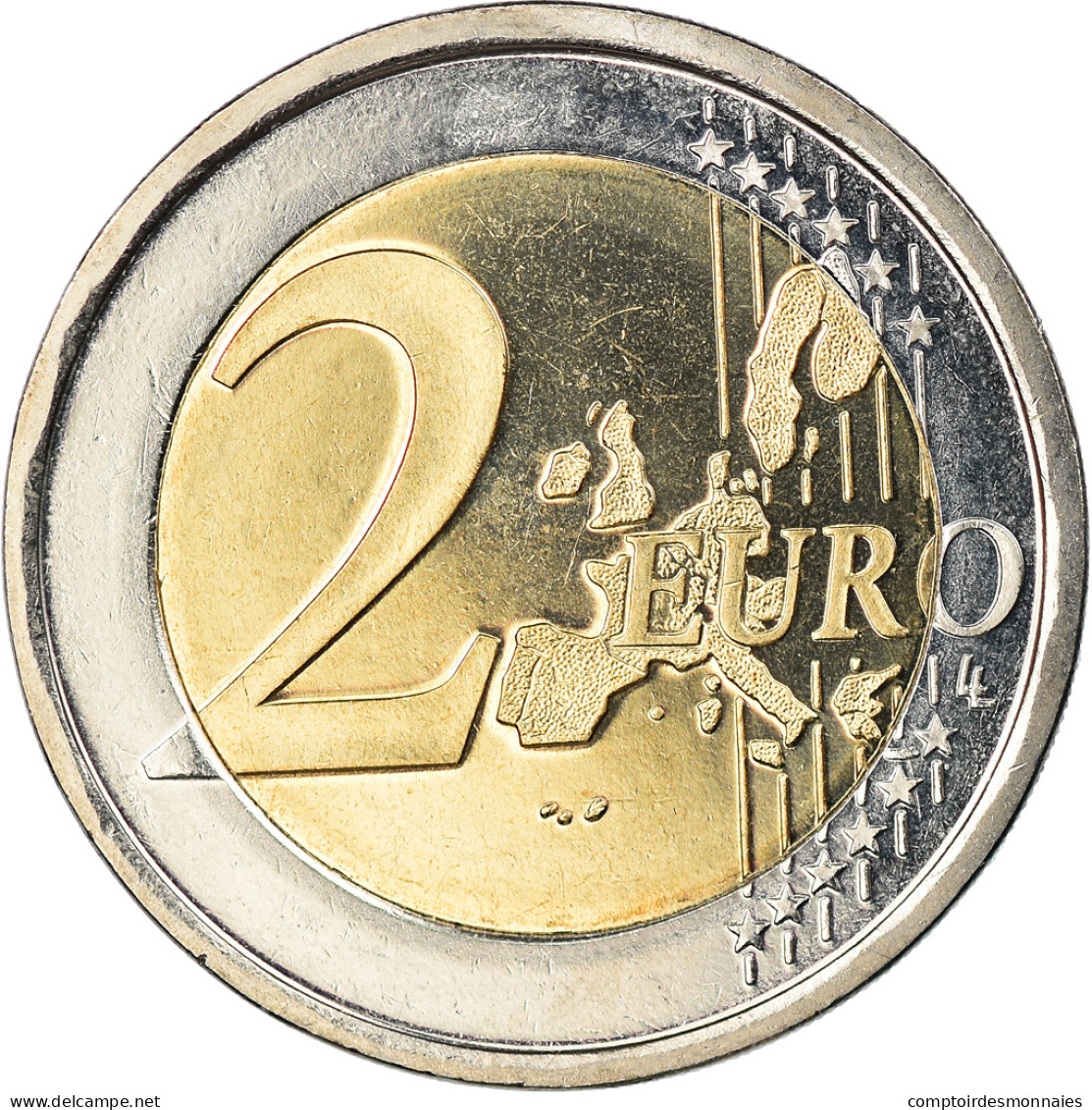 Finlande, 2 Euro, 2001, Vantaa, SPL, Bi-Metallic, KM:105 - Finlande