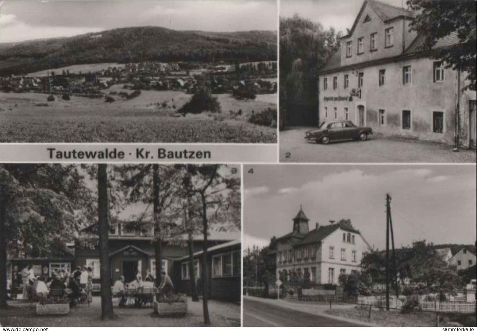 45368 - Wilthen-Tautewalde - U.a. Gaststätte Erbgericht - 1989 - Wilthen