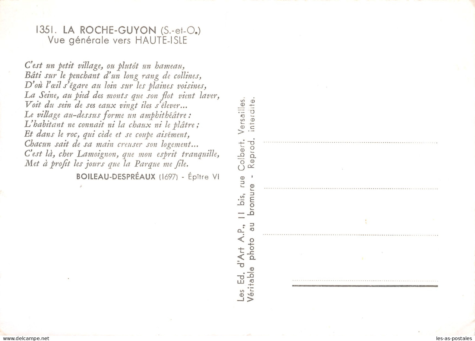 95 LA ROCHE GUYON - La Roche Guyon