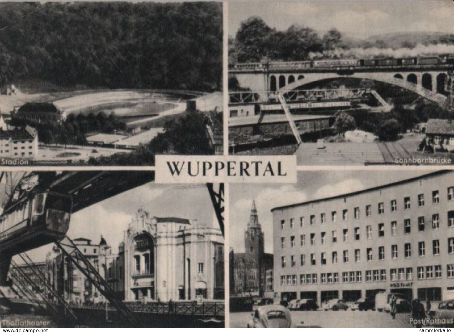 36585 - Wuppertal - Mit 4 Bildern - Ca. 1960 - Wuppertal