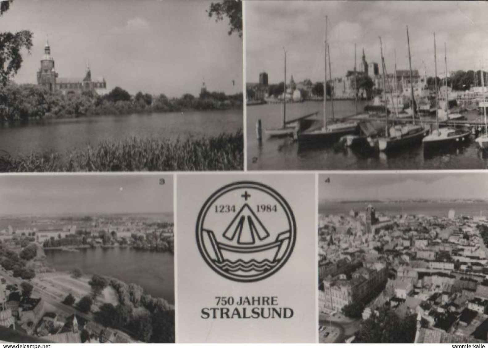 36618 - Stralsund - U.a. Blick Auf Stadt - 1984 - Stralsund