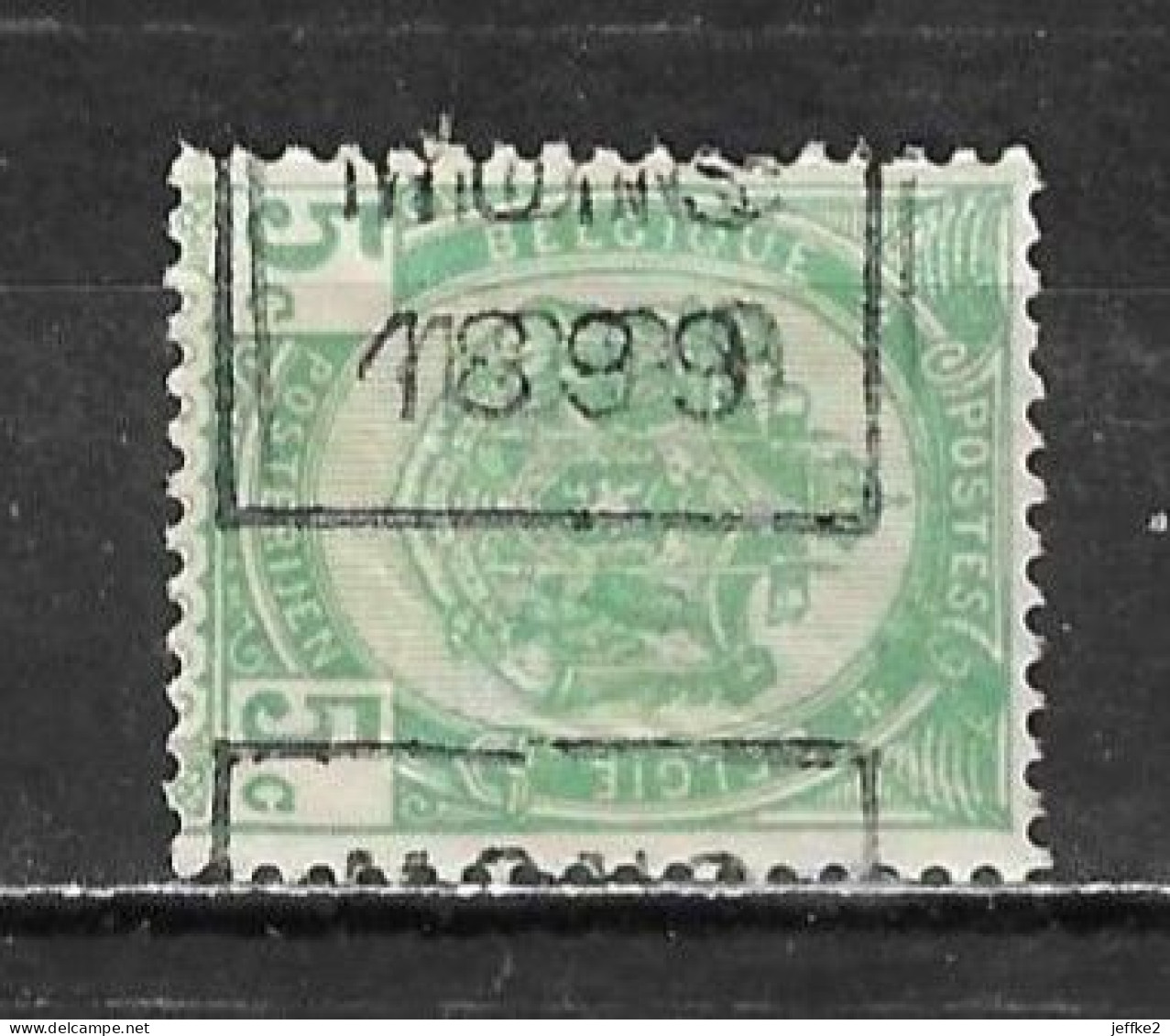 PRE267A  Armoiries - Bonne Valeur - Mons 1899 - MNG - Aminci - LOOK!!!! - Roller Precancels 1894-99