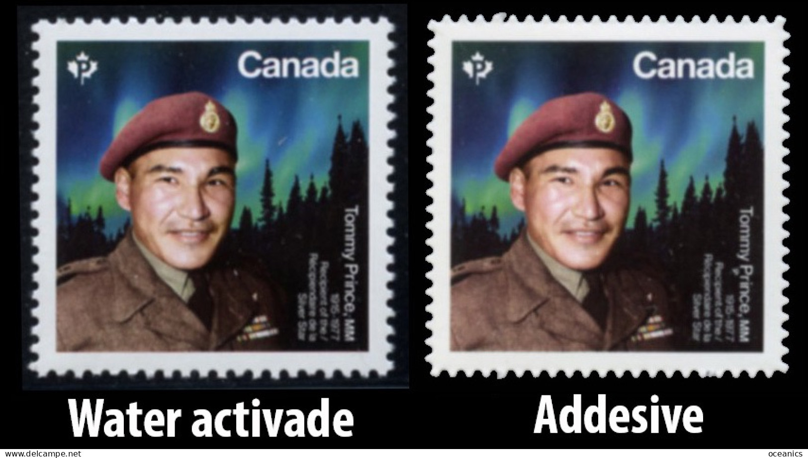 Canada (Scott No.3361-62 - Tommy Price) [**] 2023 Adhesive And Water Activated - Ongebruikt