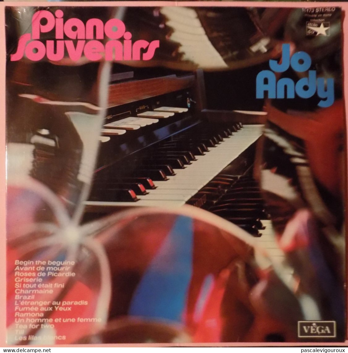 Jo Andy – Piano Souvenirs 2 - 33Tours - Instrumental