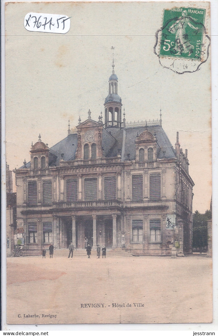 REVIGNY- HOTEL DE VILLE- COLORISEE- - Revigny Sur Ornain