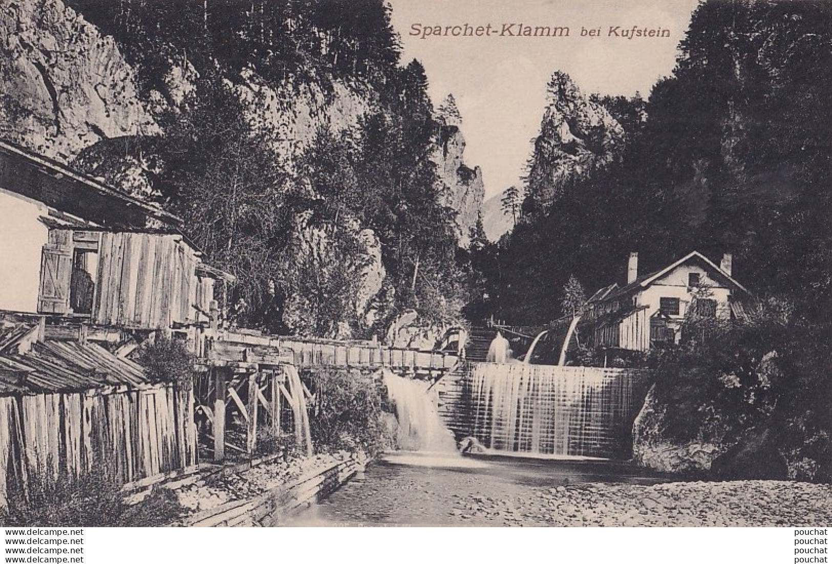 L14- SPARCHET - KLAMM  BEI  KUFSTEIN  - ( 2 SCANS ) - Kufstein