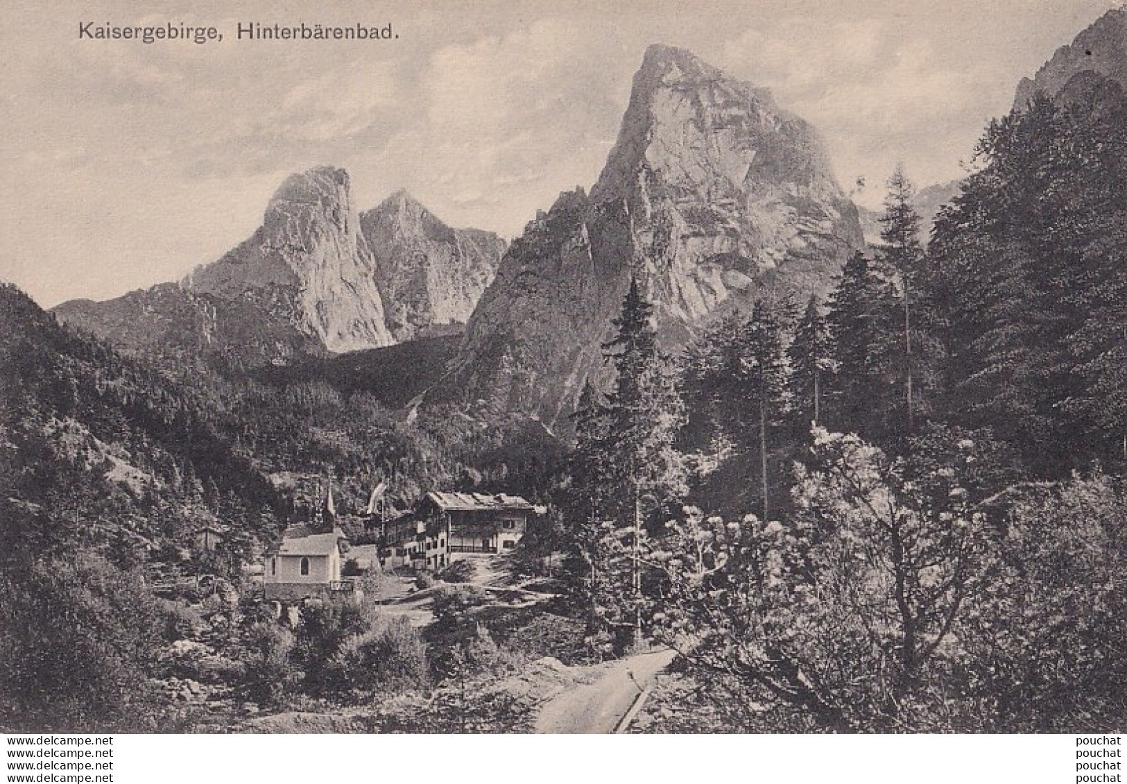 L14- KAISERGEBIRGE - HINTERBARENBAD - ( 2 SCANS ) - Kufstein