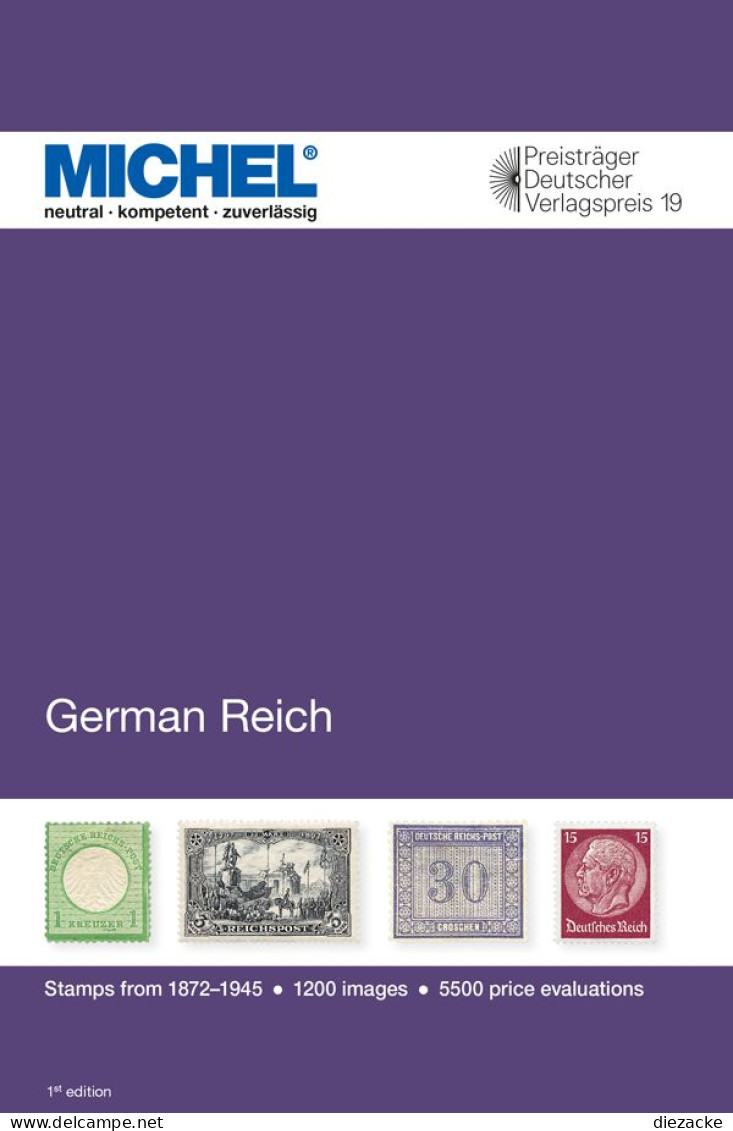 Michel Katalog German Reich (in Englisch) Neu - Germany