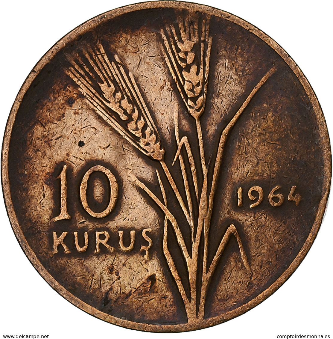 Turquie, 10 Kurus, 1964 - Turchia