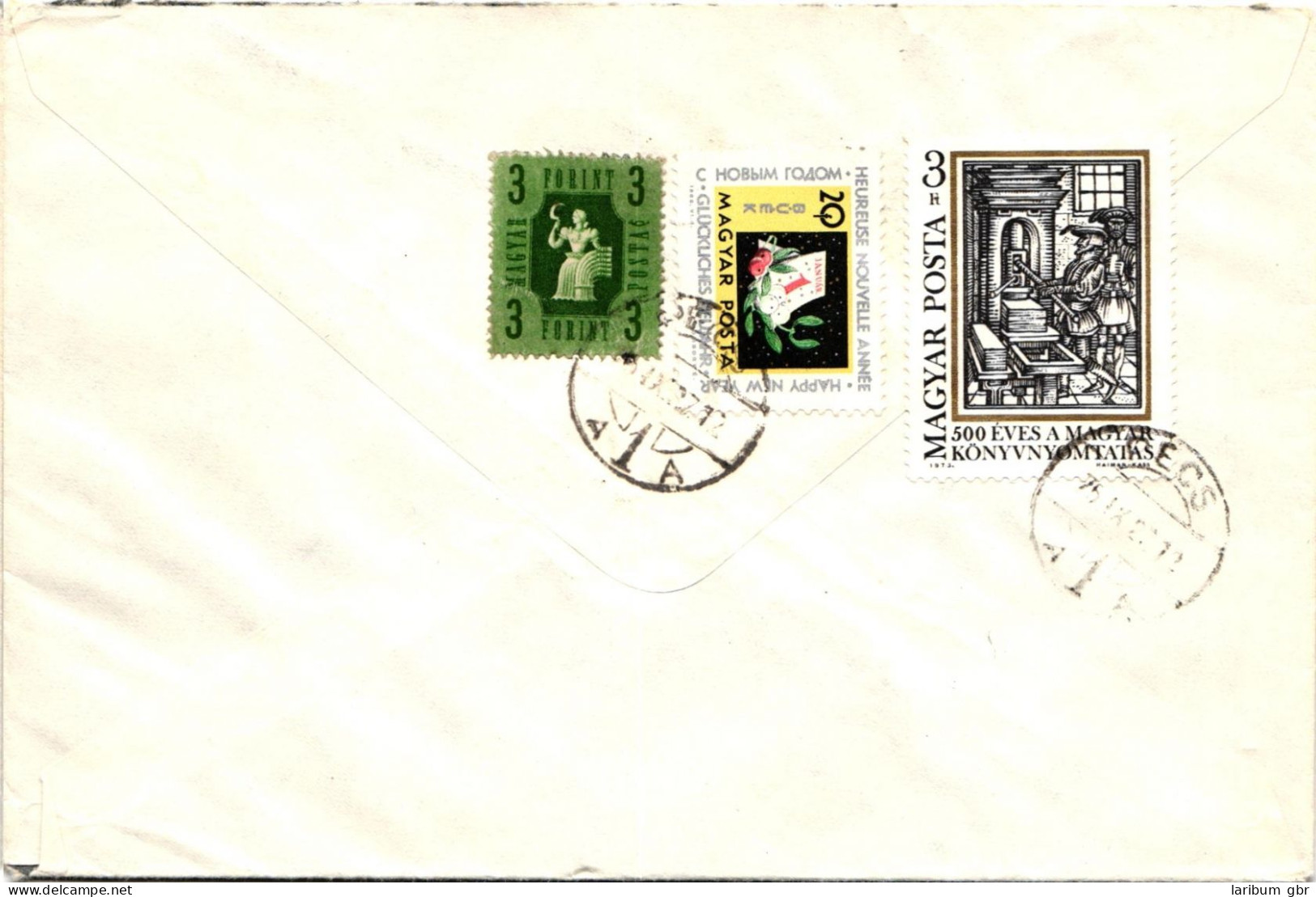 Ungarn 3046-52 A/B verteilt auf 7 Briefe als Einschreiben nach Aachen #JD115
