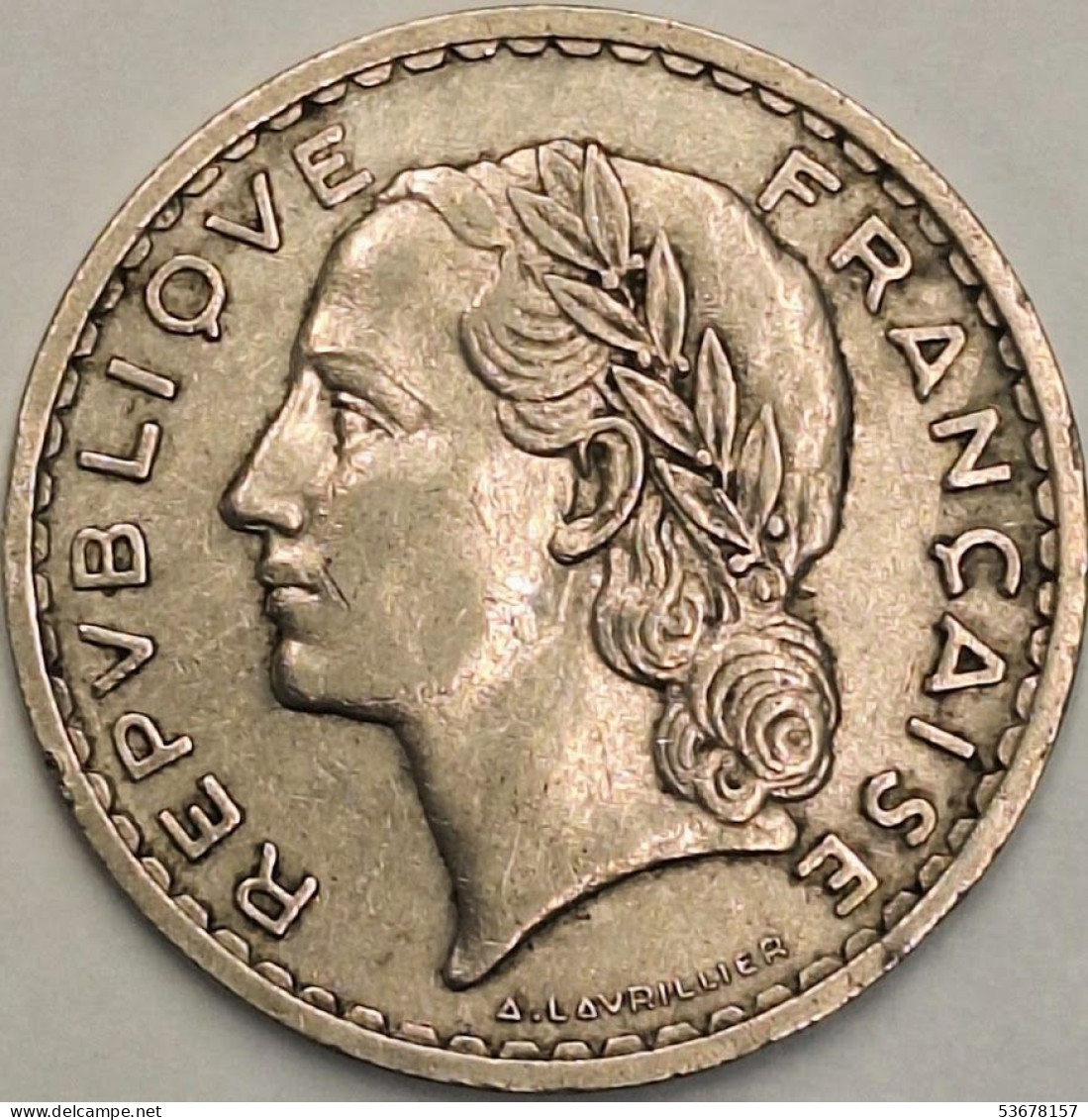 France - 5 Francs 1935, KM# 888 (#4119) - 5 Francs