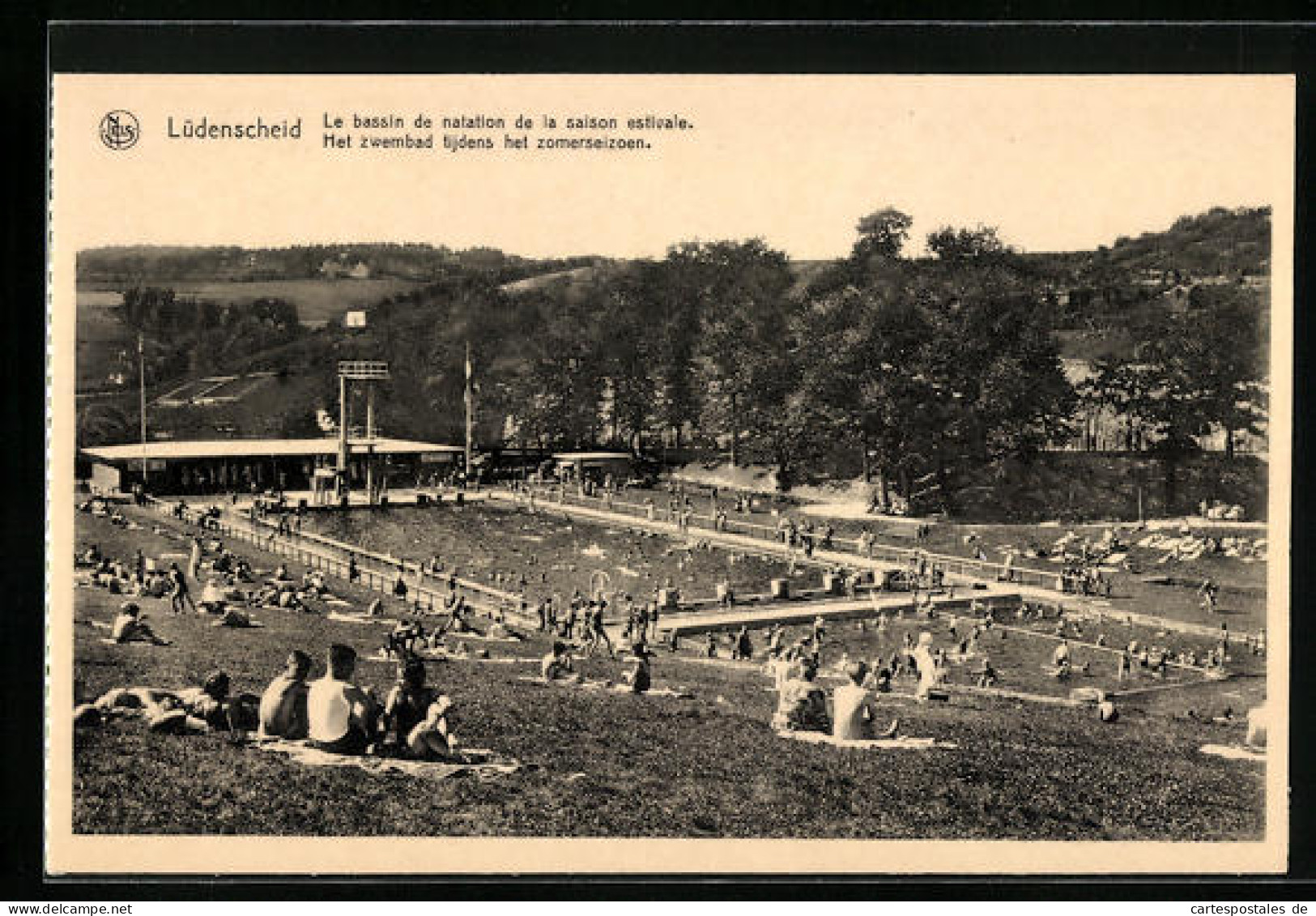 AK Lüdenscheid, Le Bassin De Natation De La Saison Estivale  - Luedenscheid