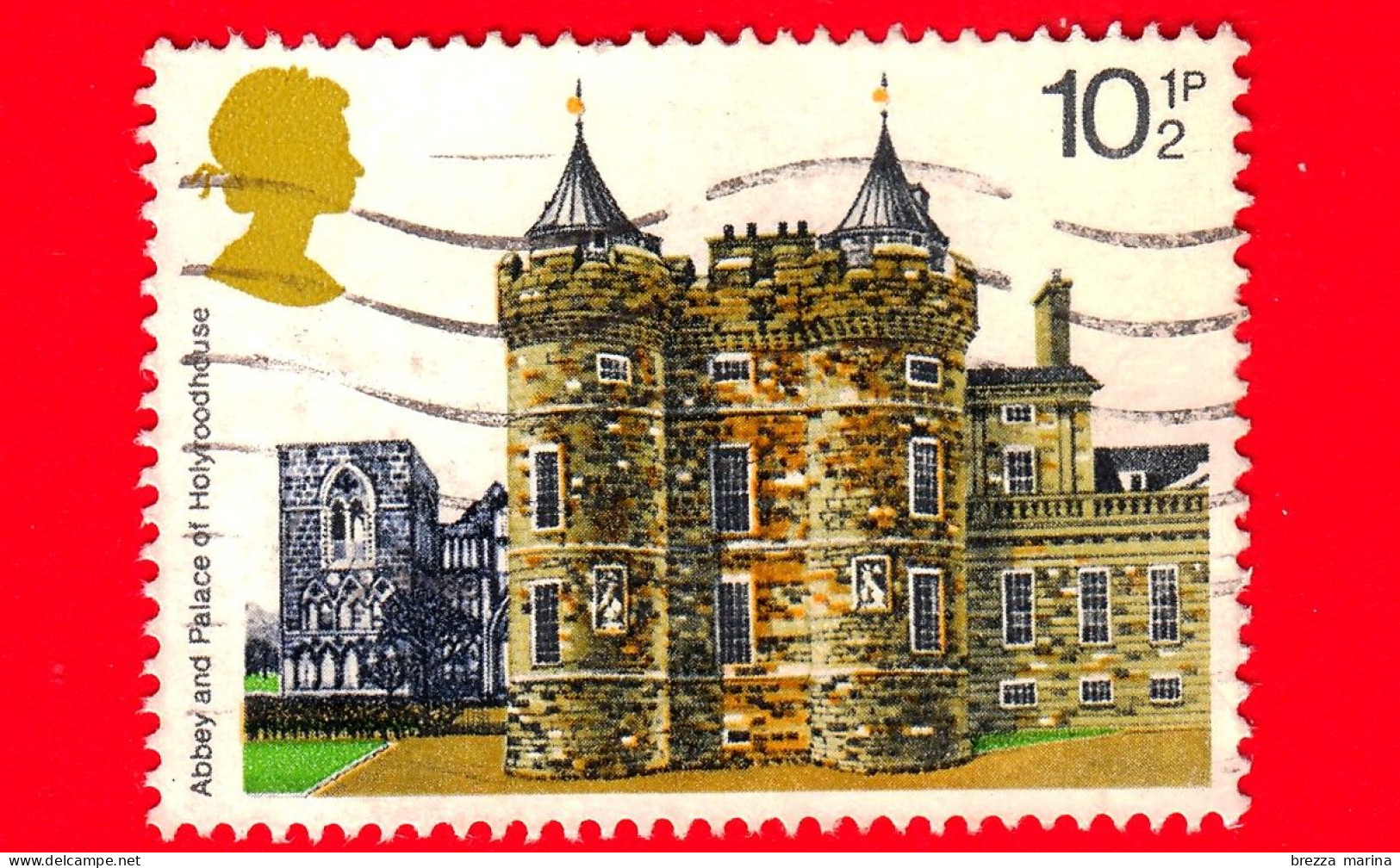 GB  - UK - GRAN BRETAGNA - Usato - 1978 - Architettura Inglese, Costruzioni Storiche - Holyroodhouse - 10½ - Gebruikt