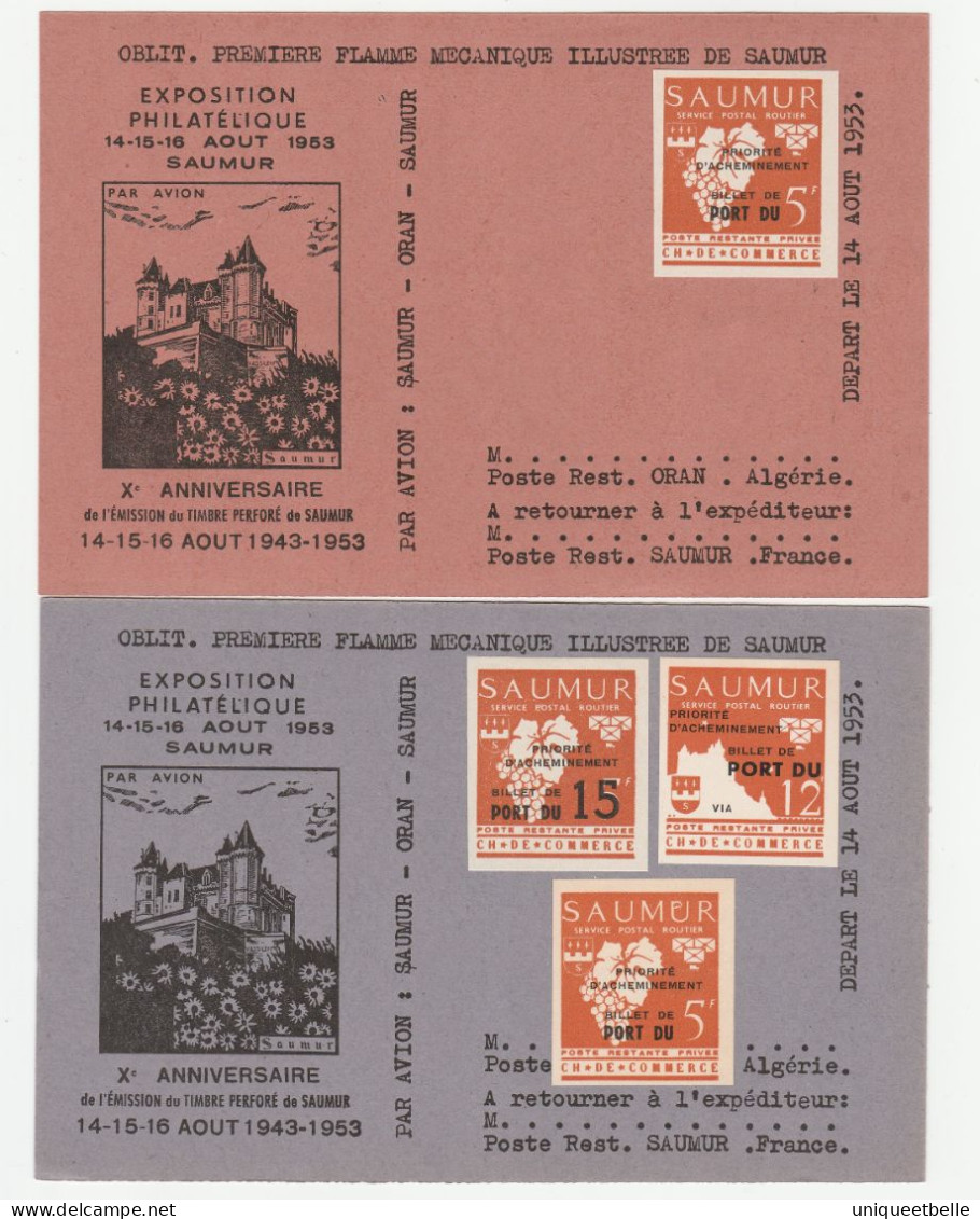 Grève - Saumur 1953 - Documents