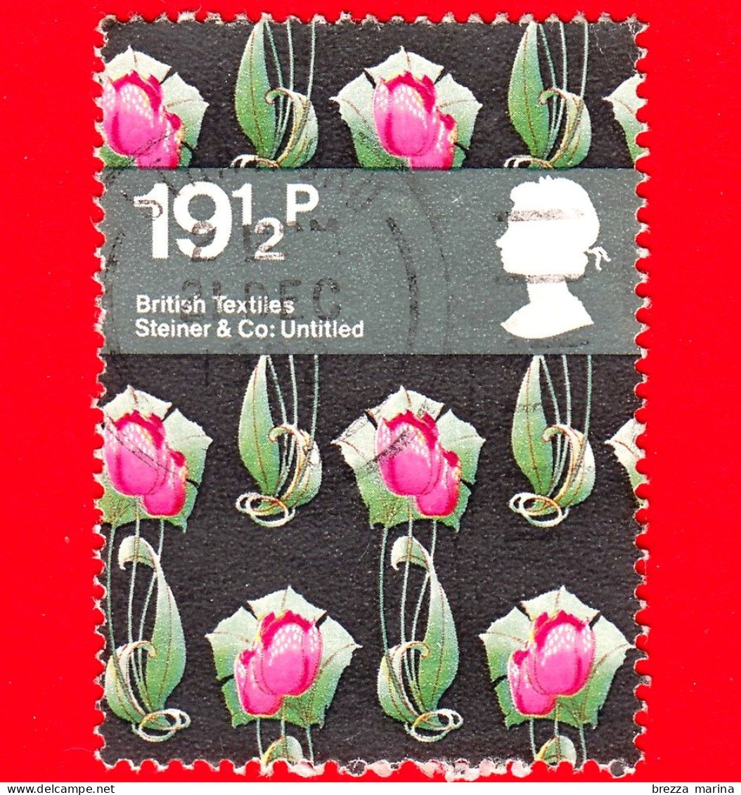 INGHILTERRA - GB - GRAN BRETAGNA - Usato - 1982 - Prodotti Tessili  - Untitled By Steiner And Co - 19½ - Used Stamps