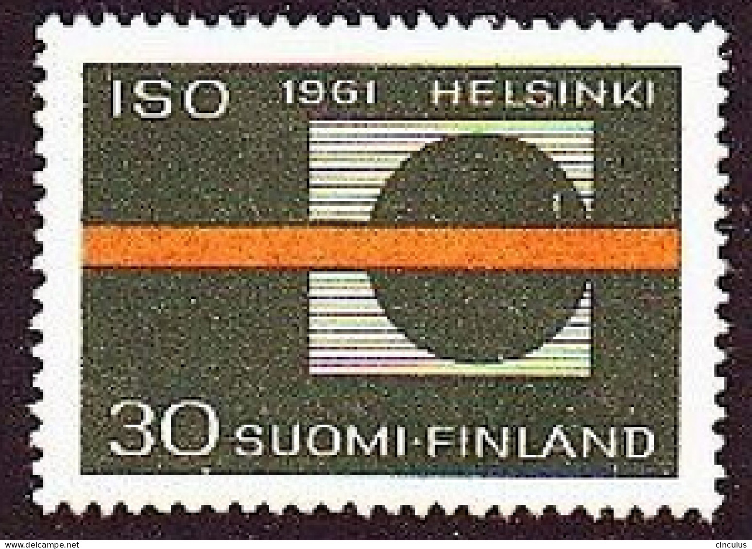 1961. Finland. International Organization Standardization. MNH. Mi. Nr. 535 - Ungebraucht