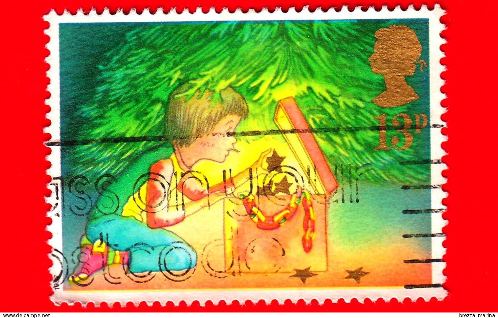 INGHILTERRA - GB - GRAN BRETAGNA - Usato - 1987 - Natale - Decorare L'albero Di Natale - 13 - Used Stamps