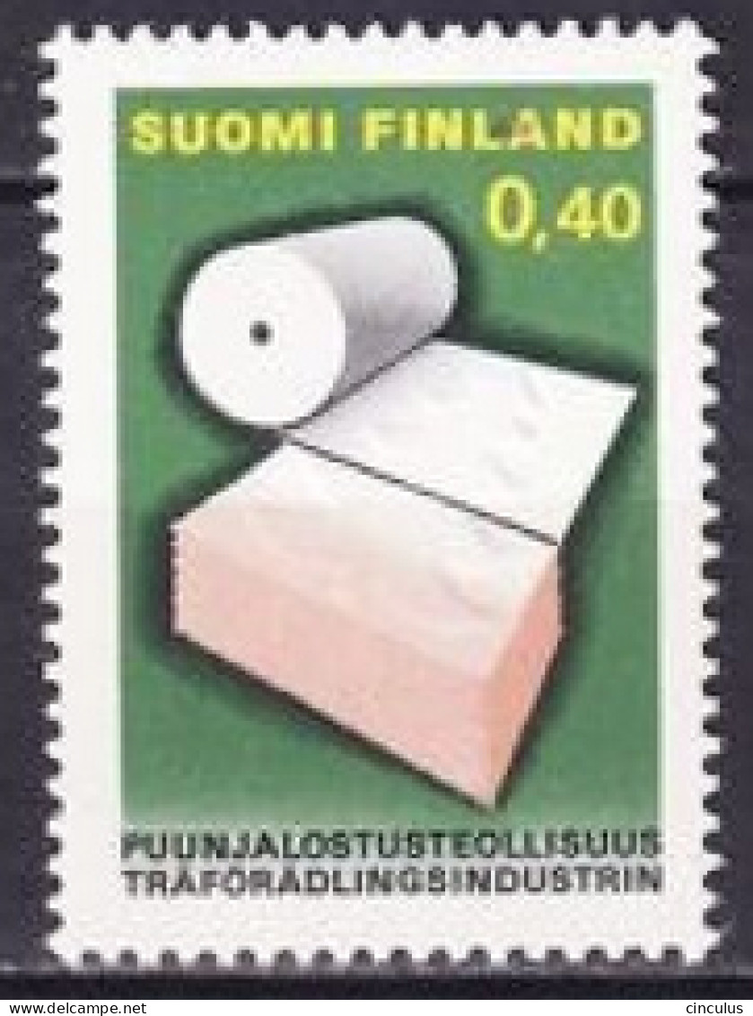 1968. Finland. Wood Processing Industry. MNH. Mi. Nr. 648 - Ungebraucht