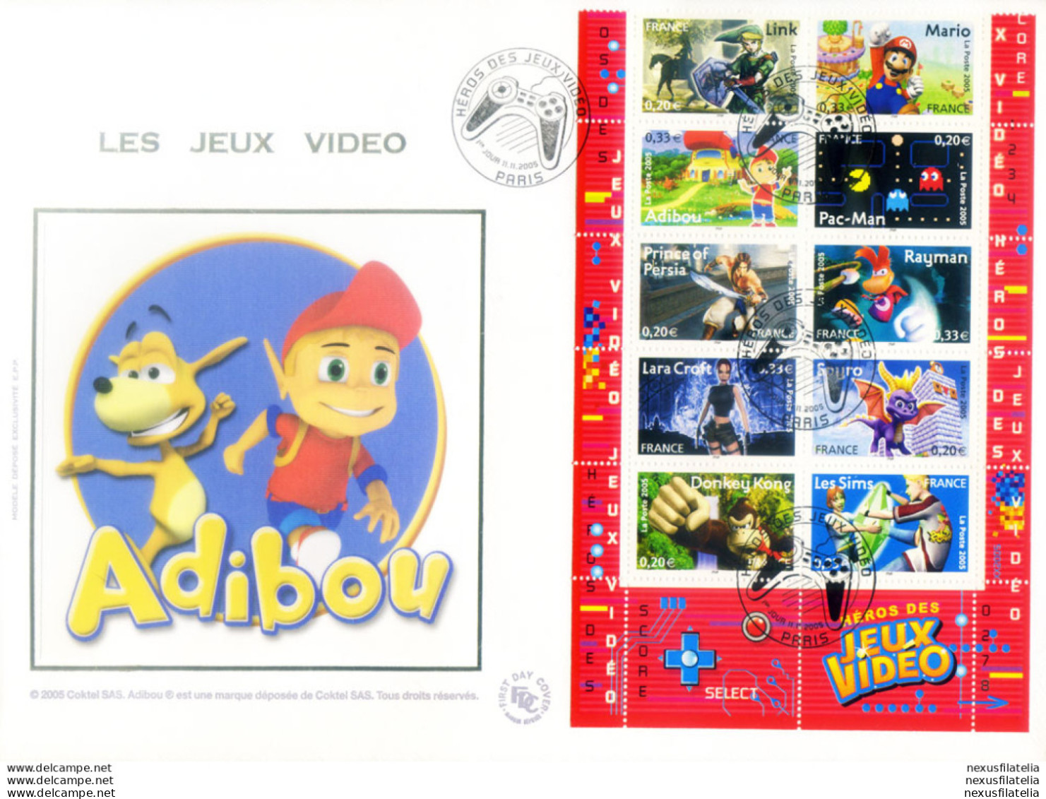 Videogiochi 2005. FDC. - Altri & Non Classificati