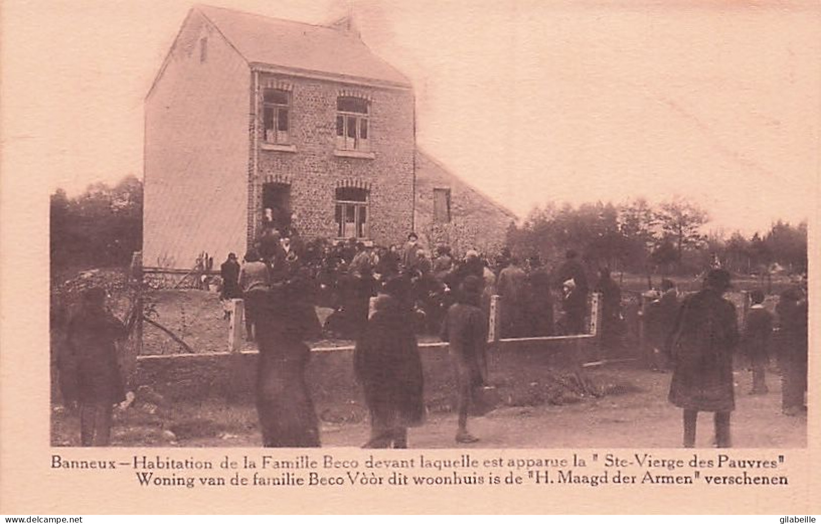 Sprimont - BANNEUX -  Habitation De La Famille Beco Devant Laquelle Est Apparue La " Sainte Vierge Des Pauvres " - Sprimont