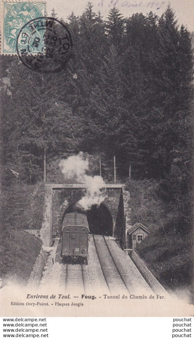 M2-54) ENVIRONS DE TOUL  - FOUG  - TUNNEL DU CHEMIN DE FER -  EN 1905 - Foug