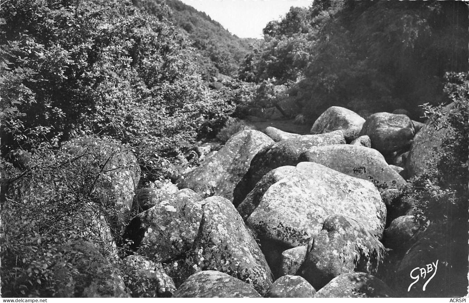 SAINT NICOLAS Du PELEM Gorges De Toul Goulic Chaos  23 (scan Recto-verso)KEVREN3Bis - Saint-Nicolas-du-Pélem