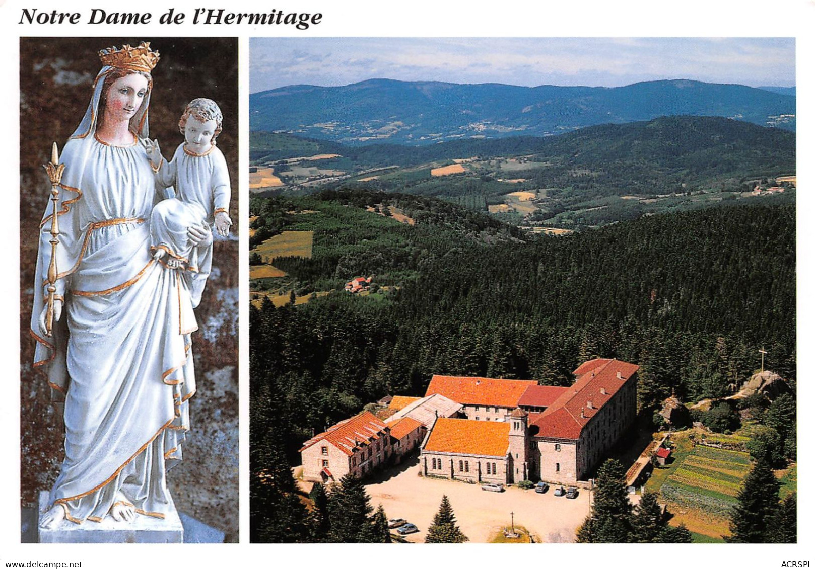 NOIRETABLE Statue ND De L'hermitage  14 (scan Recto-verso)KEVREN1Und - Noiretable