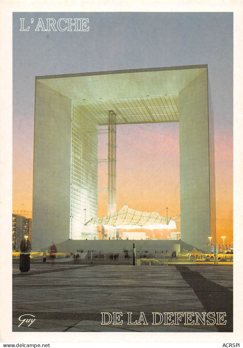 92 LA DEFENSE La Grande Arche  De La Fraternité   9 (scan Recto-verso)KEVREN1Bis - La Defense