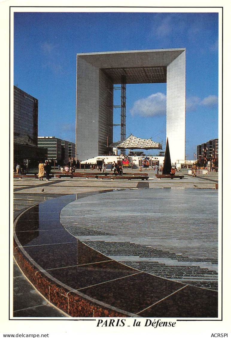 92 LA DEFENSE La Grande Arche  Le Parvis  6 (scan Recto-verso)KEVREN1Bis - La Defense