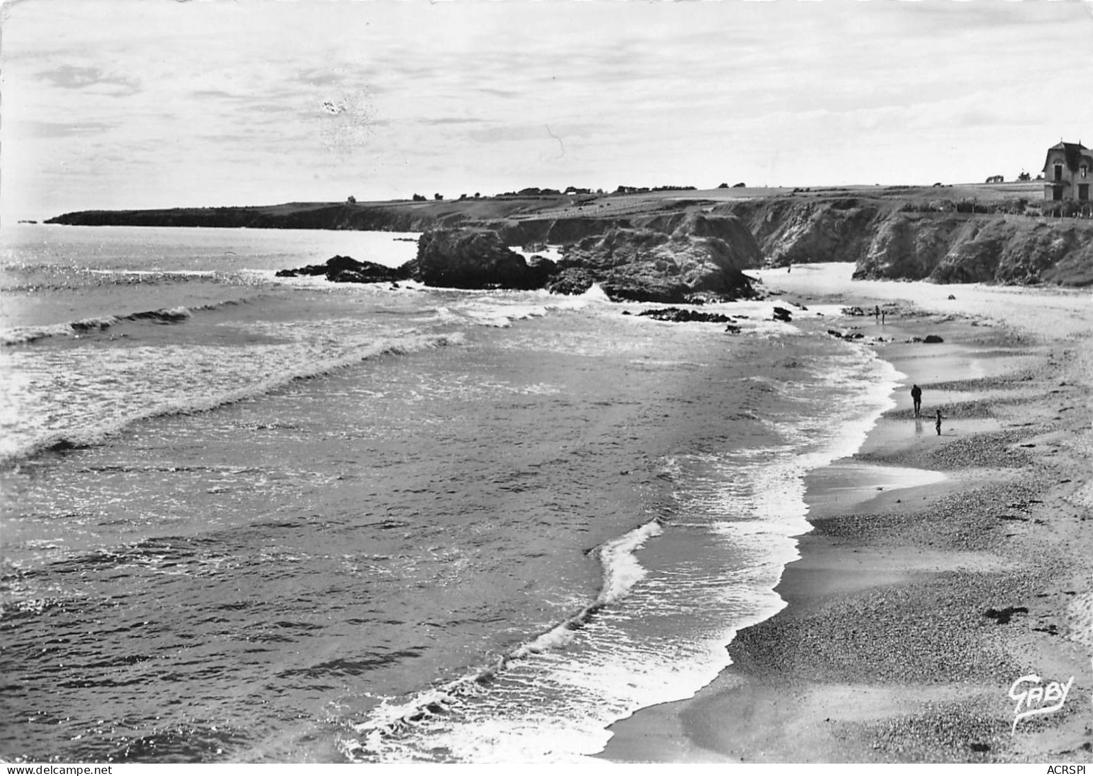 LE POULDU Herou Plage Et Pointe De Portsac  27 (scan Recto-verso)KEVREN5Und - Le Pouldu