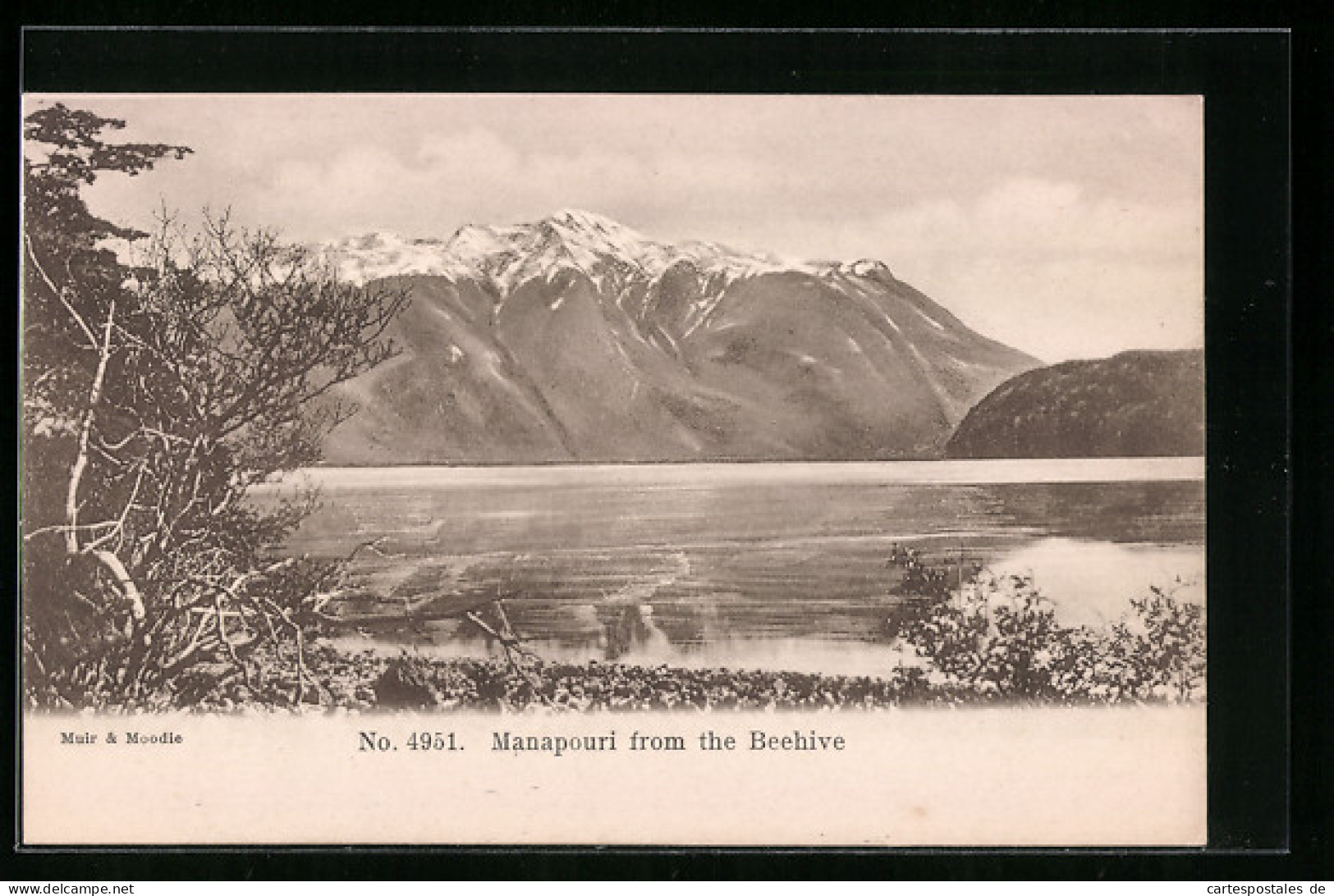 AK Manapouri, Lake And Hills From The Beehive, Bergpanorama  - Neuseeland
