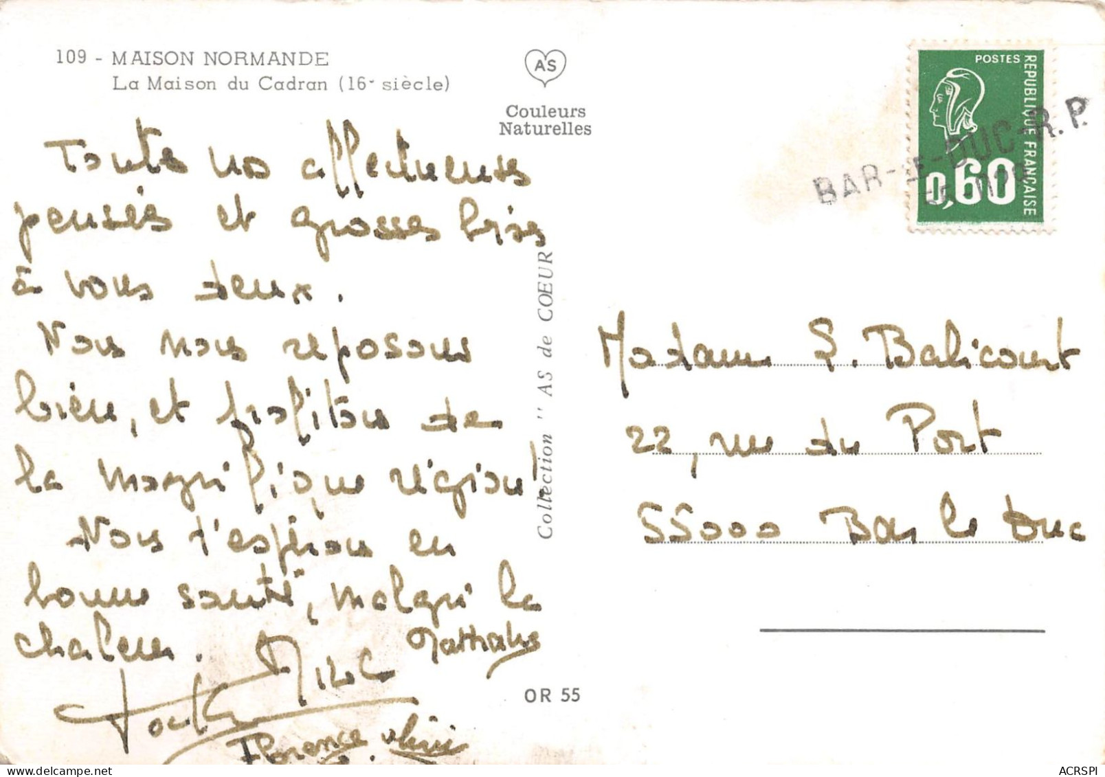 HARCOURT Maison Du Cadran  6 (scan Recto Verso)KEVREN73BIS - Harcourt