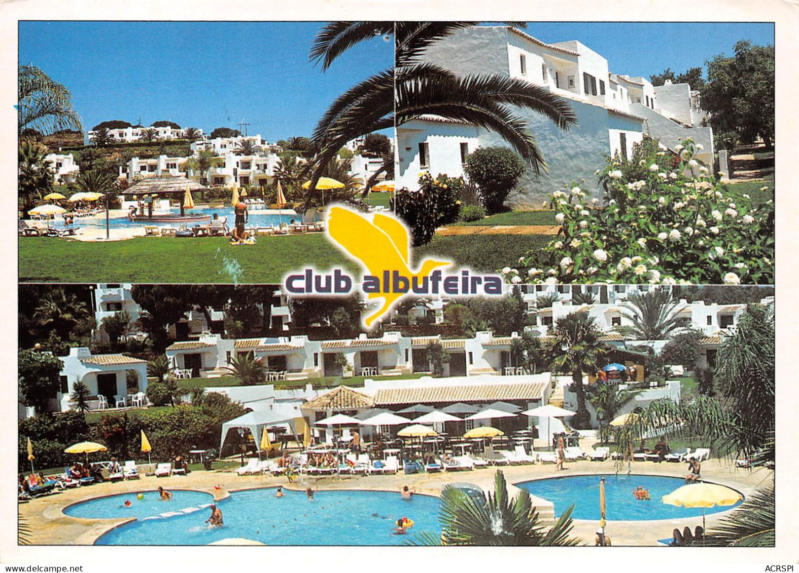 ALBUFEIRA Algarve Portugal Hotel Club  26 (scan Recto Verso)KEVREN73BIS - Otros & Sin Clasificación