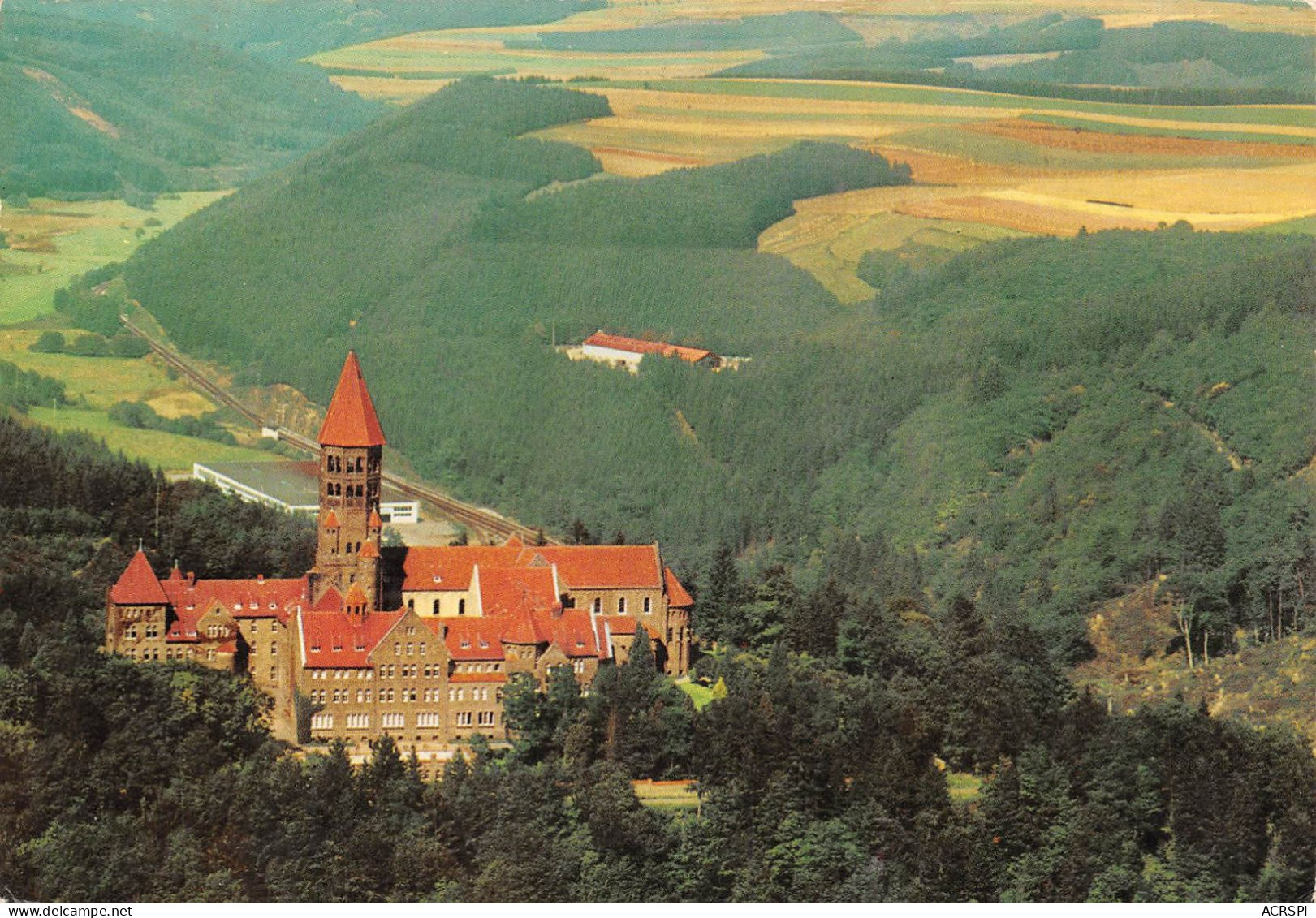 CLERVAUX  Vue Aerienne Luxembourg  3 (scan Recto Verso)KEVREN73BIS - Clervaux