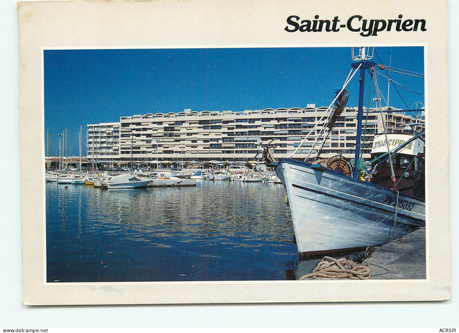 Saint Cyprien, Vue D'ensemble, La Residence (scan Recto-verso) KEVREN0065 - Saint Cyprien