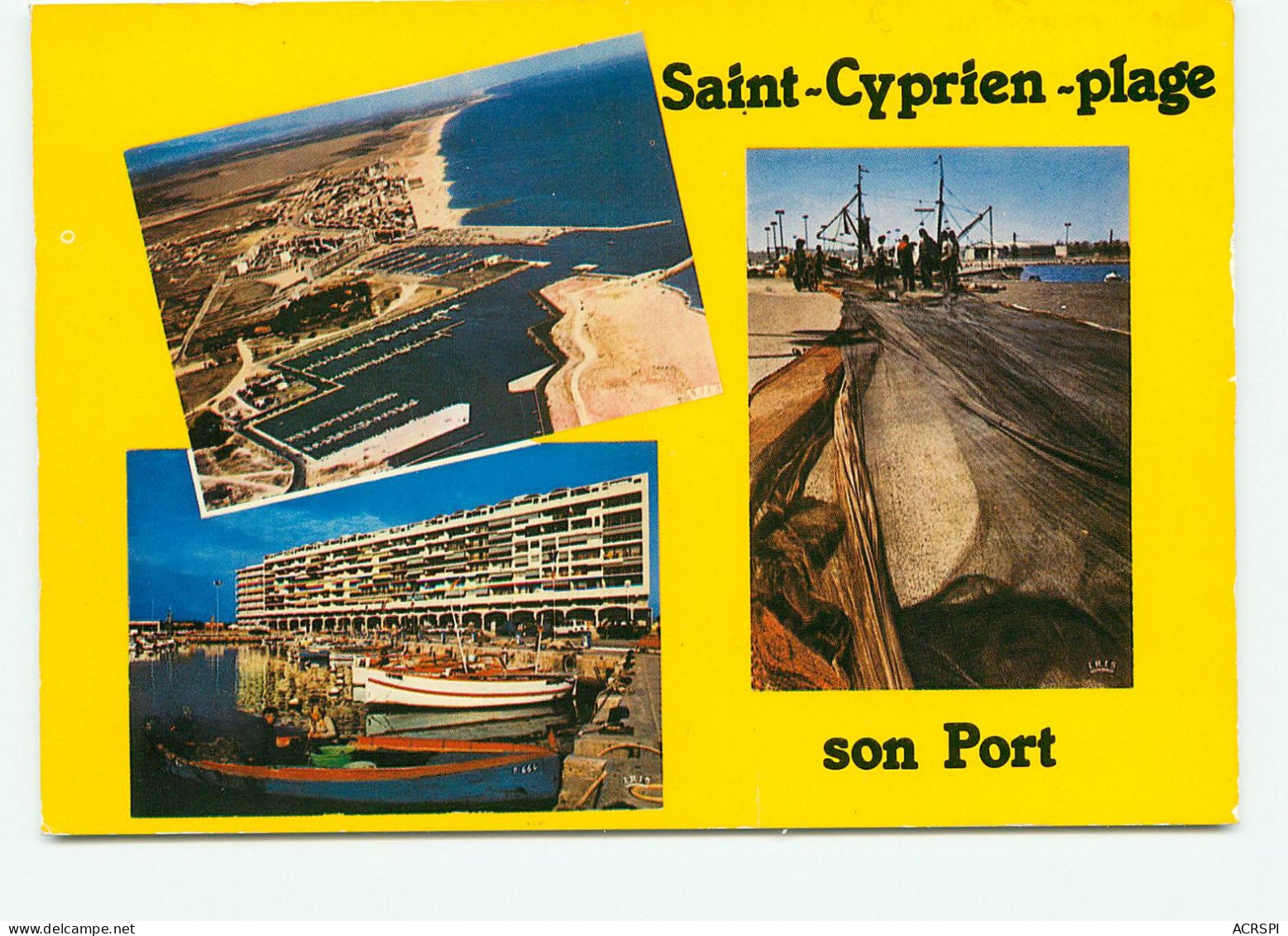 Saint Cyprien, Multi Vues 7 (scan Recto-verso) KEVREN0065 - Saint Cyprien