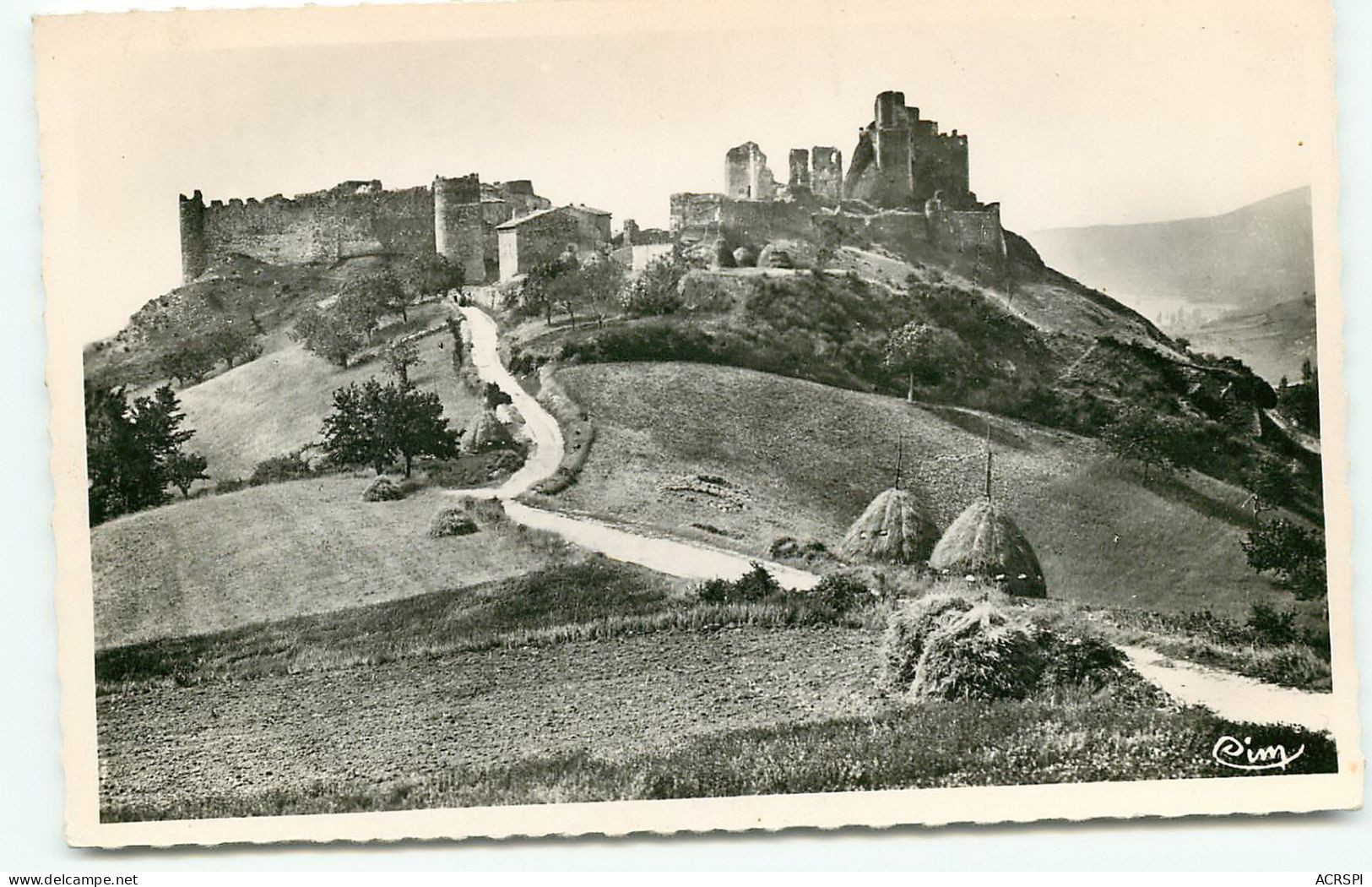 Rochemaure, Vieux Chateau, Vue Generale (scan Recto-verso) KEVREN0096 - Rochemaure