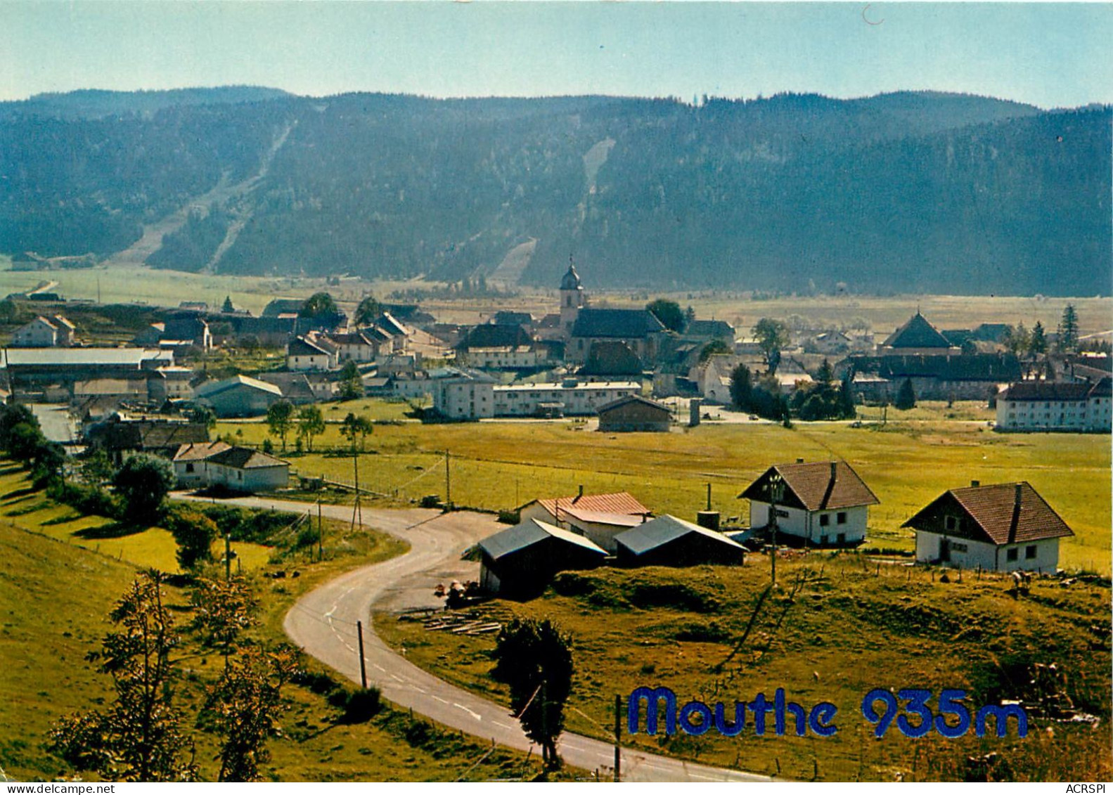 Mouthe, Vue Generale (scan Recto-verso) KEVREN0089 - Mouthe